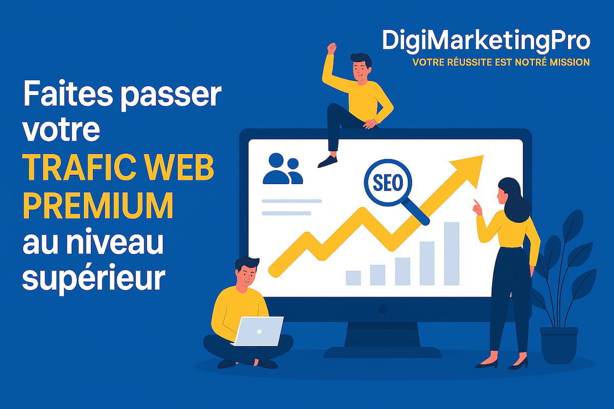 DigiMarketingPro : backlinks, trafic premium et design professionnel pour votre succès