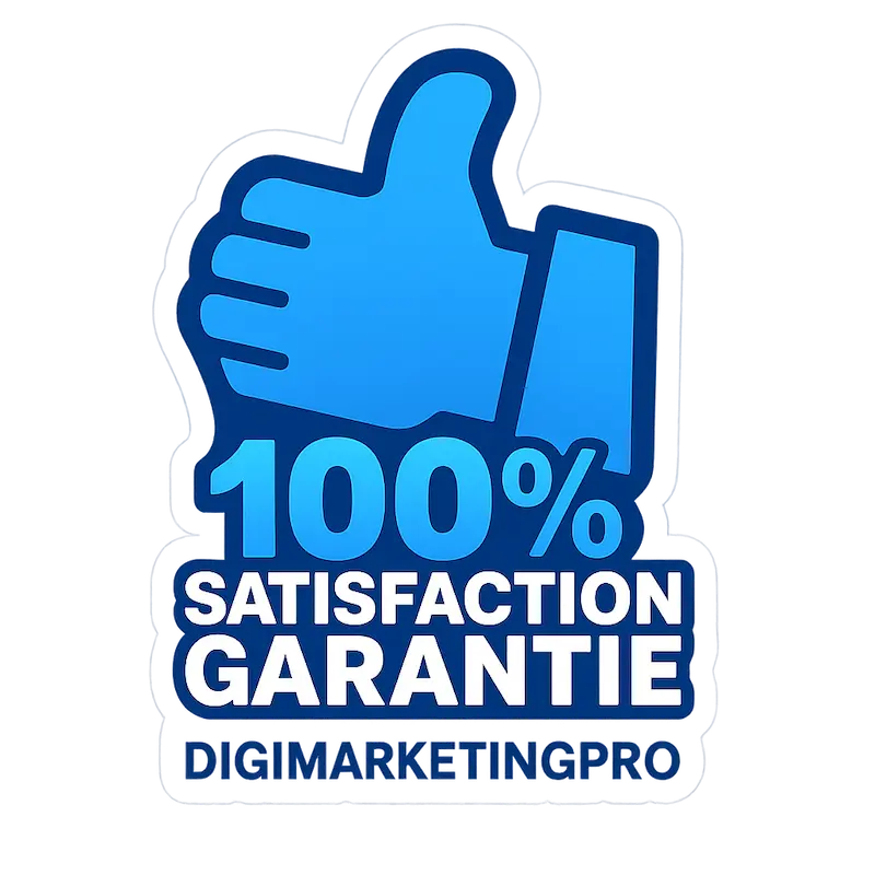 100% Satisfaction Garantie